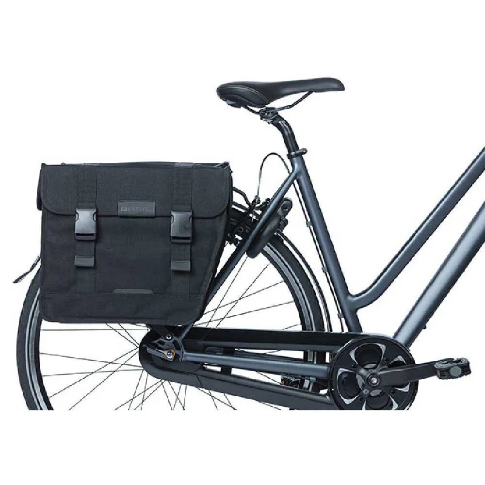 Basil Kavan Eco Classic Fahrradtaschen 48l, Black, One Size Basil Kavan Eco Classic Fahrradtaschen 48l, Black, One Size