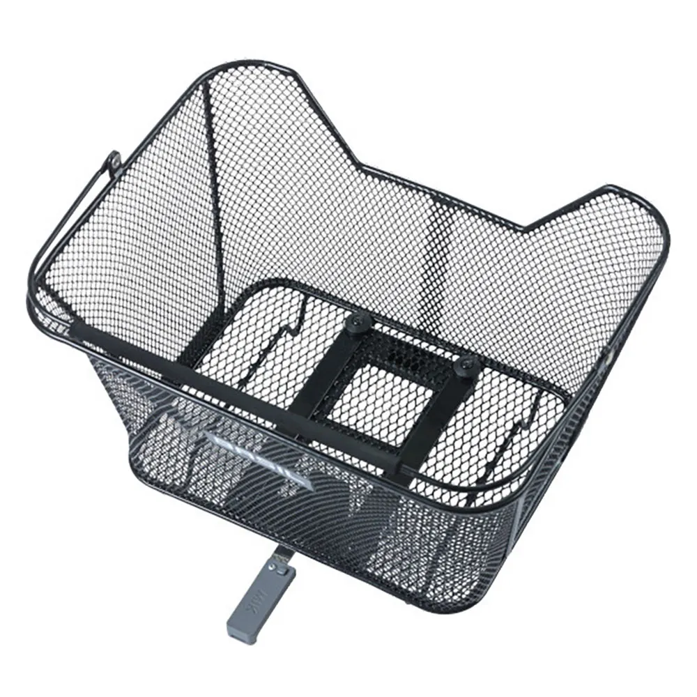 Basil Lesto Mik Hinterer Korb 23l, Black, One Size Basil Lesto Mik Hinterer Korb 23l, Black, One Size