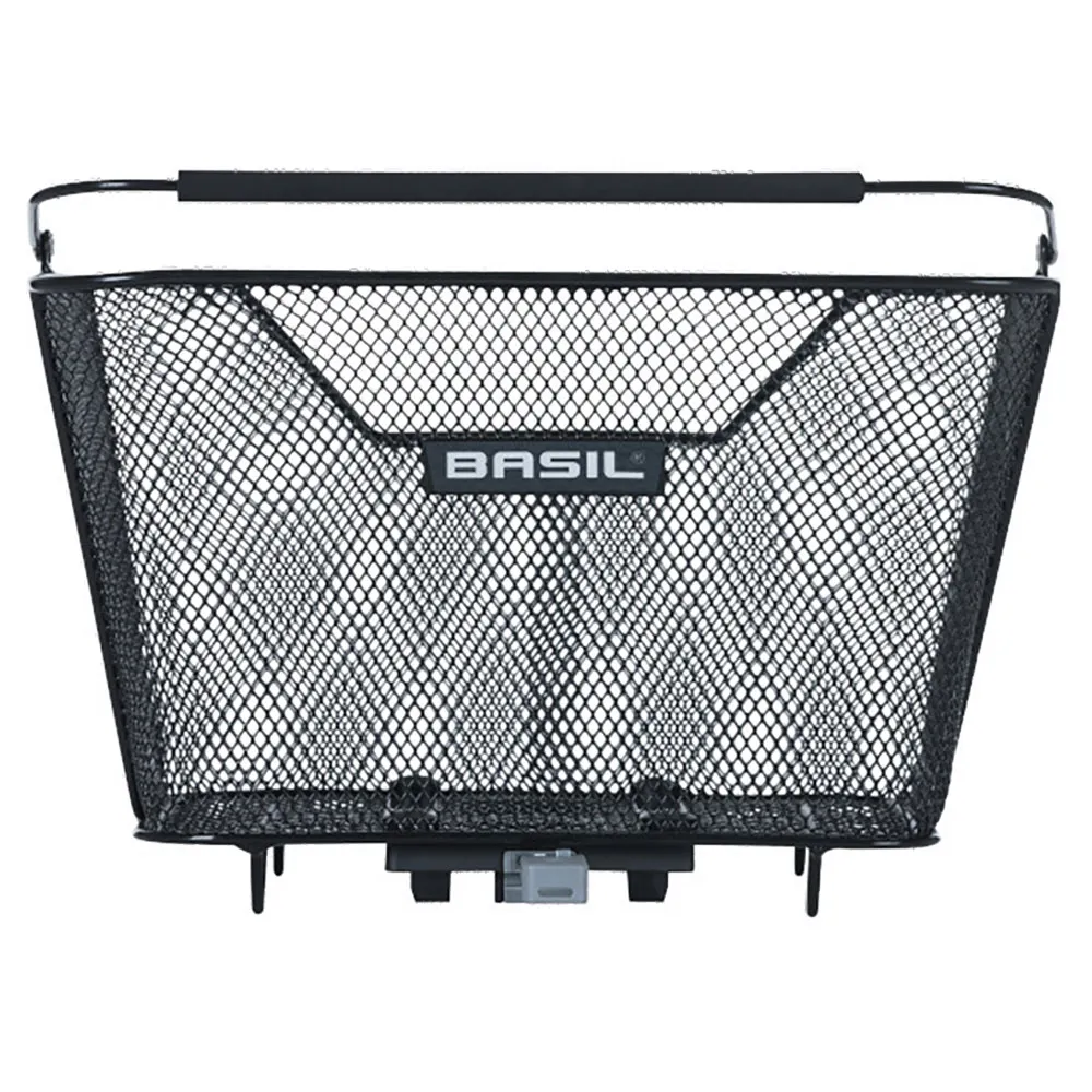 Basil Lesto Mik Hinterer Korb 23l, Black, One Size Basil Lesto Mik Hinterer Korb 23l, Black, One Size