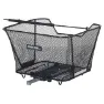 Basil Lesto Mik Hinterer Korb, Black, One Size