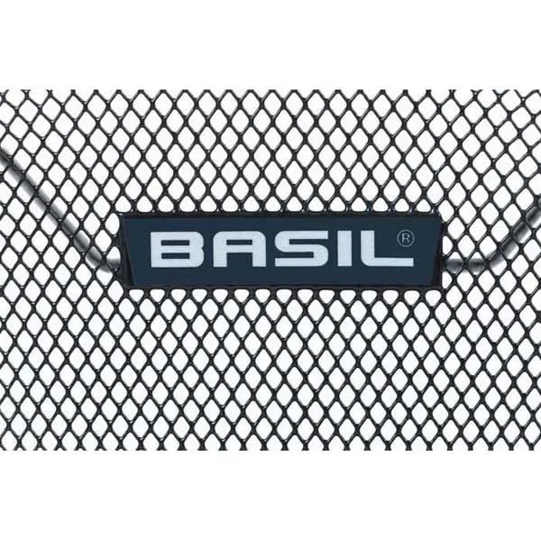 Basil Lesto Mik Hinterer Korb, Black, One Size