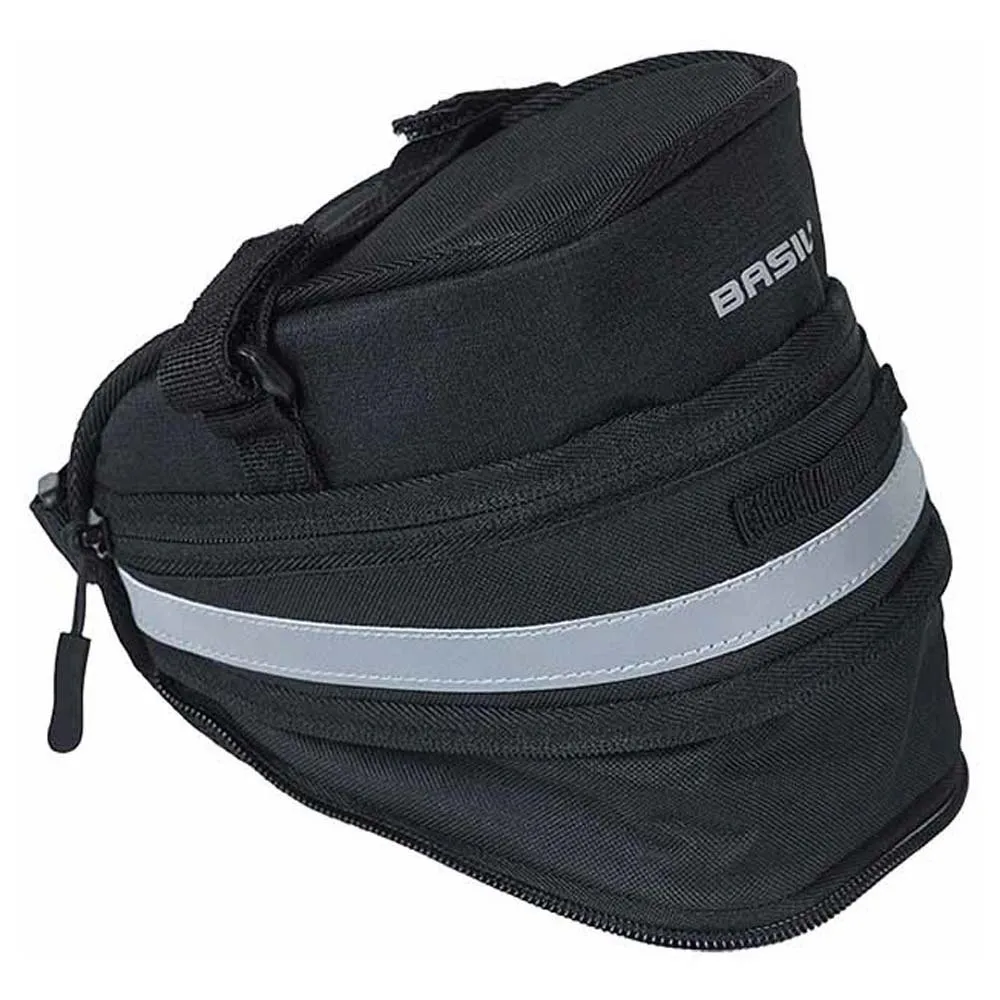 Basil Mada Satteltasche 1l, Black, One Size Basil Mada Satteltasche 1l, Black, One Size
