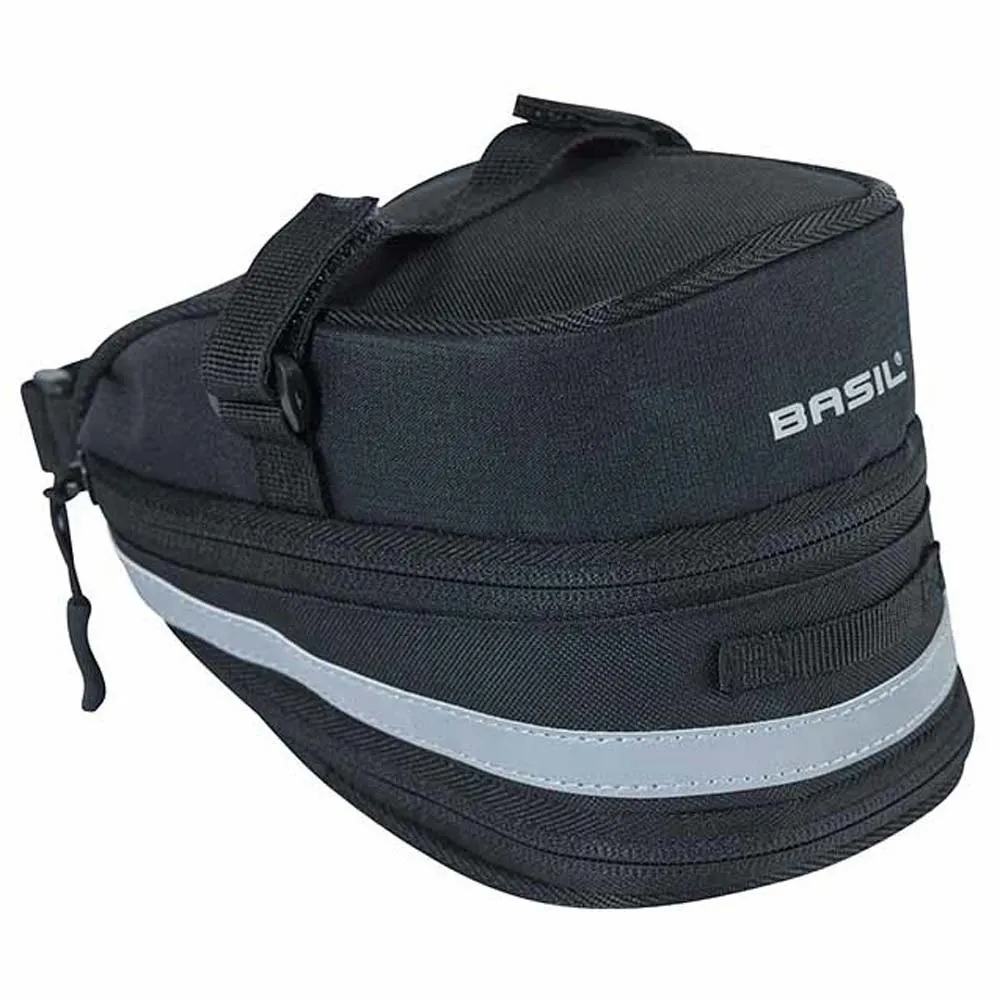 Basil Mada Satteltasche 1l, Black, One Size Basil Mada Satteltasche 1l, Black, One Size