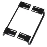 Basil Mik Side Bar 2bicycle Adapter Für Gepäckträger, Black, One Size