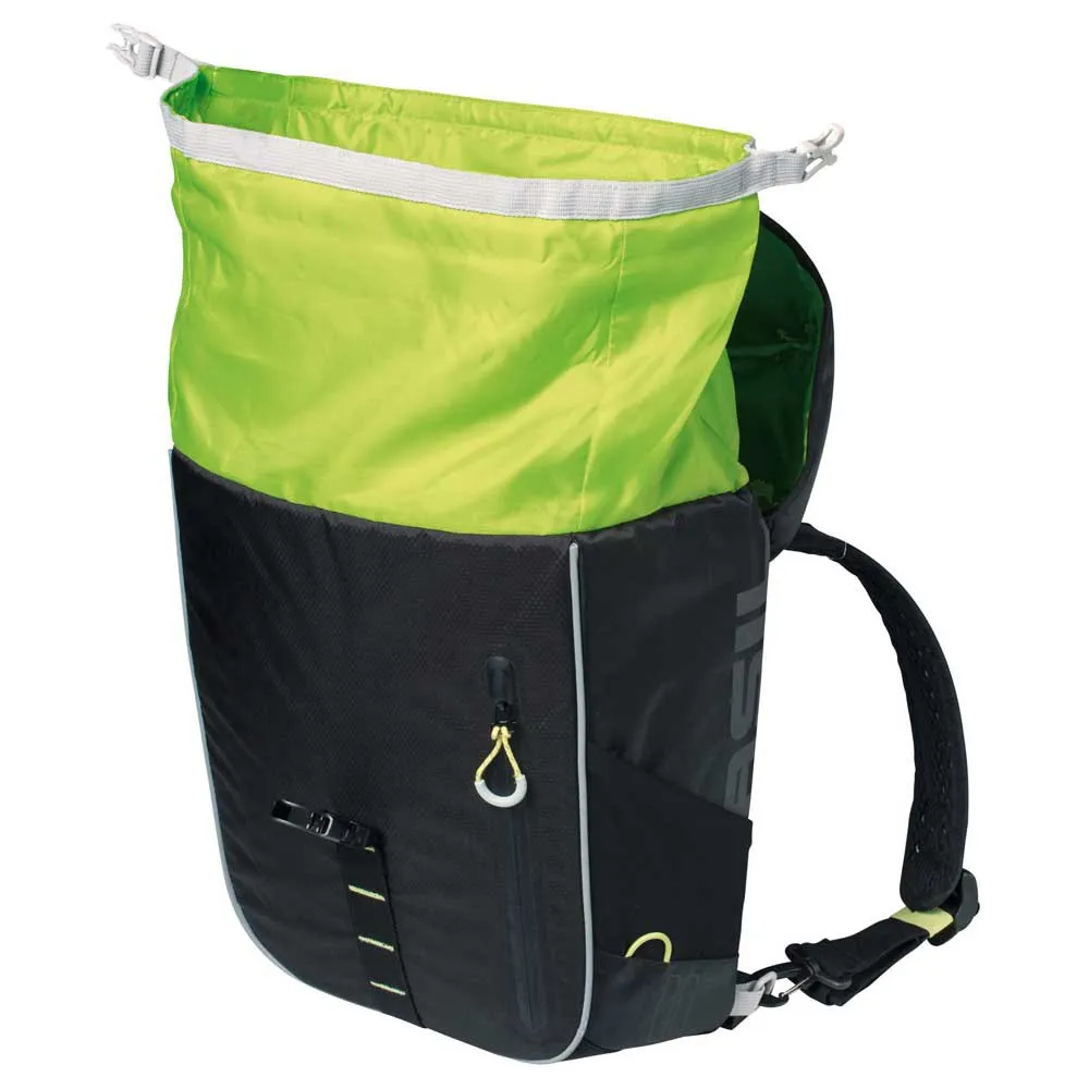 Basil Miles Daypack 14l Fahrradtaschen, Black, One Size Basil Miles Daypack 14l Fahrradtaschen, Black, One Size