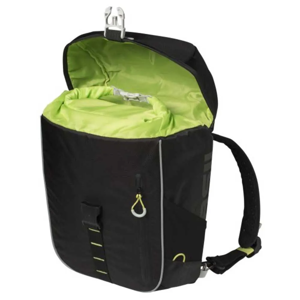 Basil Miles Daypack 14l Fahrradtaschen, Black, One Size Basil Miles Daypack 14l Fahrradtaschen, Black, One Size