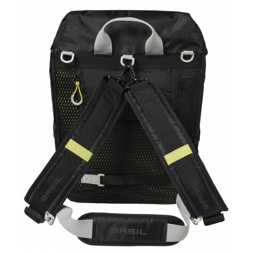 Basil Miles Daypack 14l Fahrradtaschen, Black, One Size Basil Miles Daypack 14l Fahrradtaschen, Black, One Size