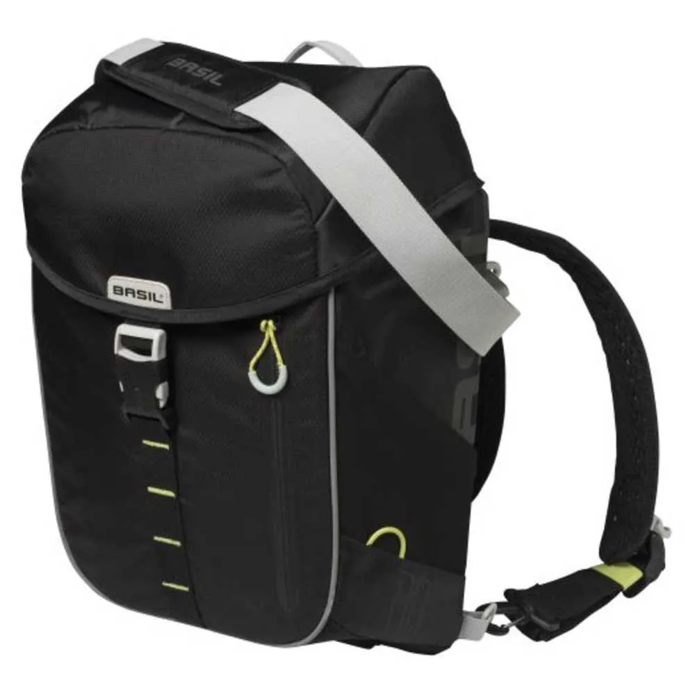 Basil Miles Daypack 14l Fahrradtaschen, Black, One Size Basil Miles Daypack 14l Fahrradtaschen, Black, One Size