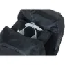 Basil Miles Double Fahrradtaschen 32l, Black / lime, One Size