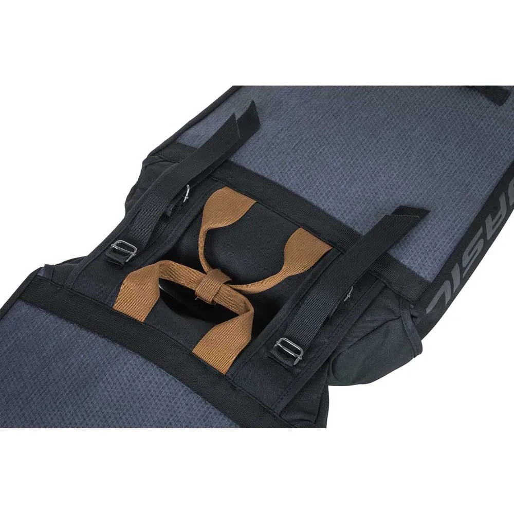 Basil Miles Double Fahrradtaschen 34l, Dark grey, One Size Basil Miles Double Fahrradtaschen 34l, Dark grey, One Size