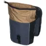 Basil Miles Double Fahrradtaschen 34l, Dark grey, One Size