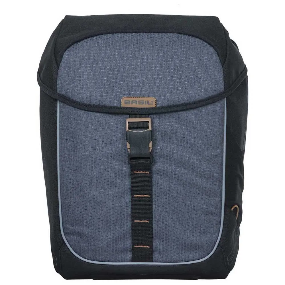 Basil Miles Double Fahrradtaschen 34l, Dark grey, One Size Basil Miles Double Fahrradtaschen 34l, Dark grey, One Size