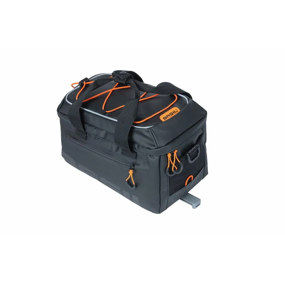 Basil Miles Gepäckträgertasche 7l, Black, One Size Basil Miles Gepäckträgertasche 7l, Black, One Size