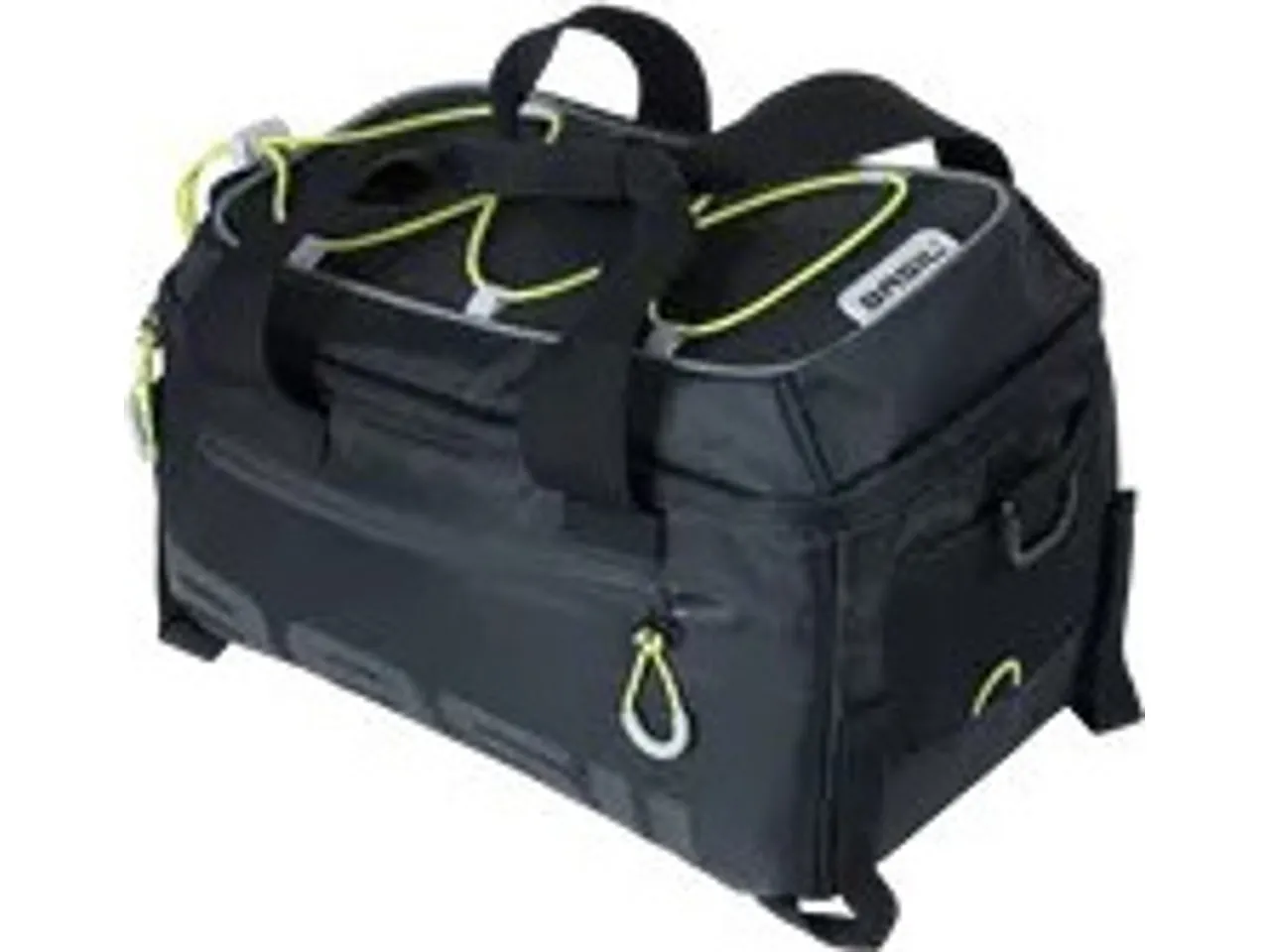 Basil Miles Gepäckträgertasche, Black, One Size