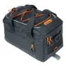 Basil Miles Tarpaulin Mik Fahrradtasche 7l, Black / orange, One Size