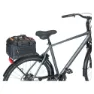 Basil Miles Tarpaulin Mik Fahrradtasche 7l, Black / orange, One Size