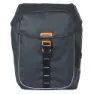 Basil Miles Tarpaulin Mik Fahrradtaschen 34l, Black / orange, One Size