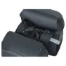 Basil Miles Tarpaulin Mik Fahrradtaschen 34l, Black / orange, One Size