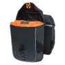 Basil Miles Tarpaulin Mik Fahrradtaschen 34l, Black / orange, One Size