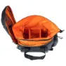 Basil Miles Tarpaulin Xl Pro Fahrradtasche 9-36l, Black / orange, One Size