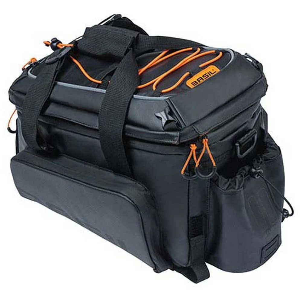 Basil Miles Tarpaulin Xl Pro Fahrradtasche 9-36l, Black / orange, One Size Basil Miles Tarpaulin Xl Pro Fahrradtasche 9-36l, Black / orange, One Size