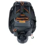 Basil Miles Tarpaulin Xl Pro Mik Fahrradtaschen 36l, Black / orange, One Size