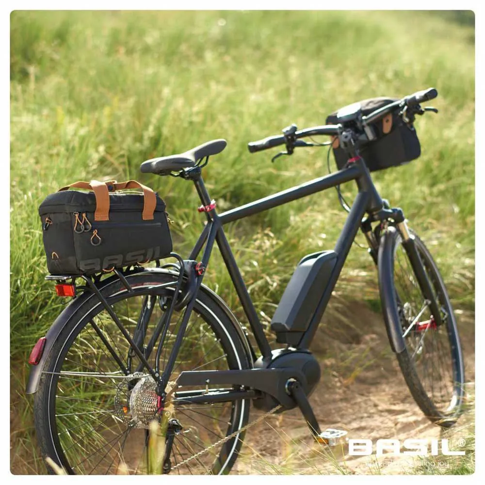 Basil Miles Topcase Gepäckträgertasche 7l, Black, One Size Basil Miles Topcase Gepäckträgertasche 7l, Black, One Size