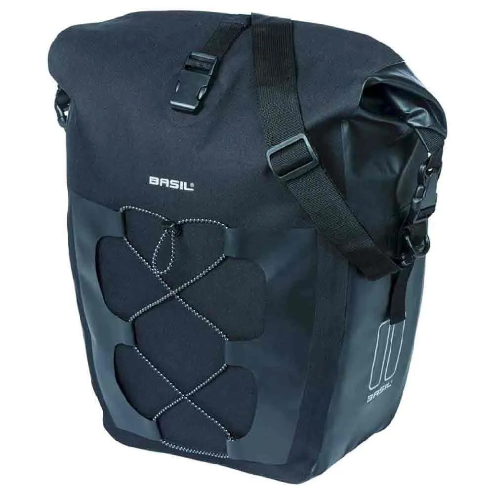 Basil Navigator Fahrradtasche 25-31l, Black, One Size Basil Navigator Fahrradtasche 25-31l, Black, One Size