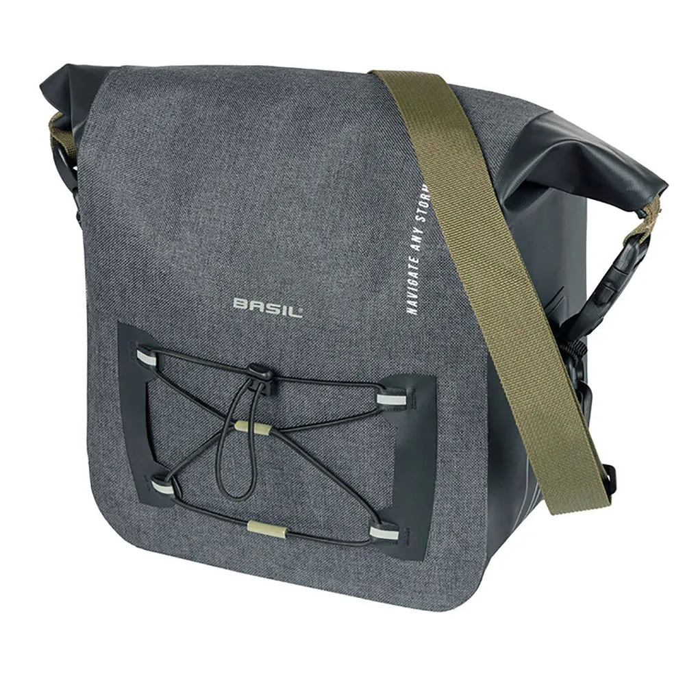 Basil Navigator Storm Lenkertasche 10-11l, Black, One Size Basil Navigator Storm Lenkertasche 10-11l, Black, One Size