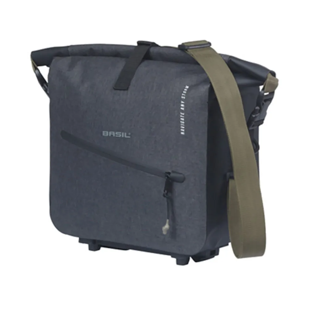 Basil Navigator Storm Mik Gepäckträgertasche 13l, Black, One Size Basil Navigator Storm Mik Gepäckträgertasche 13l, Black, One Size