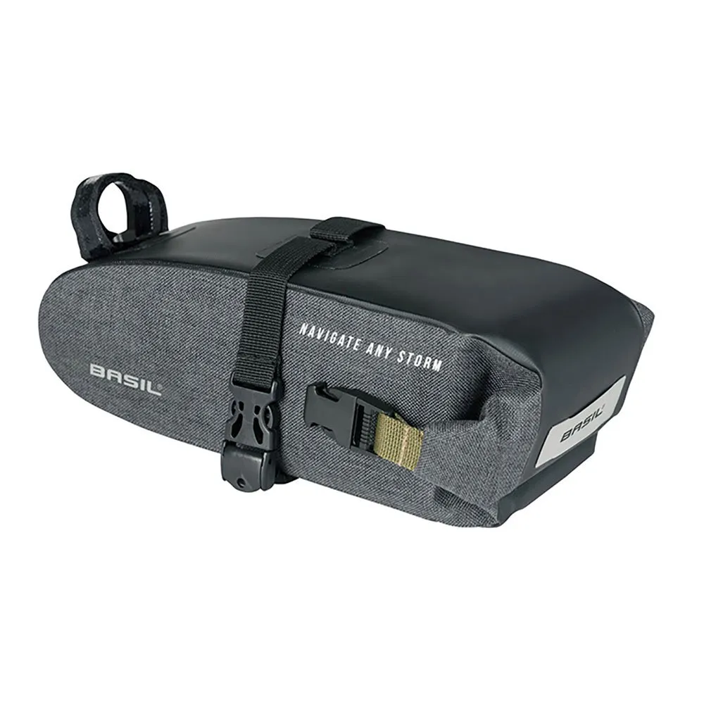 Basil Navigator Storm Satteltasche 2.2l, Black, One Size Basil Navigator Storm Satteltasche 2.2l, Black, One Size