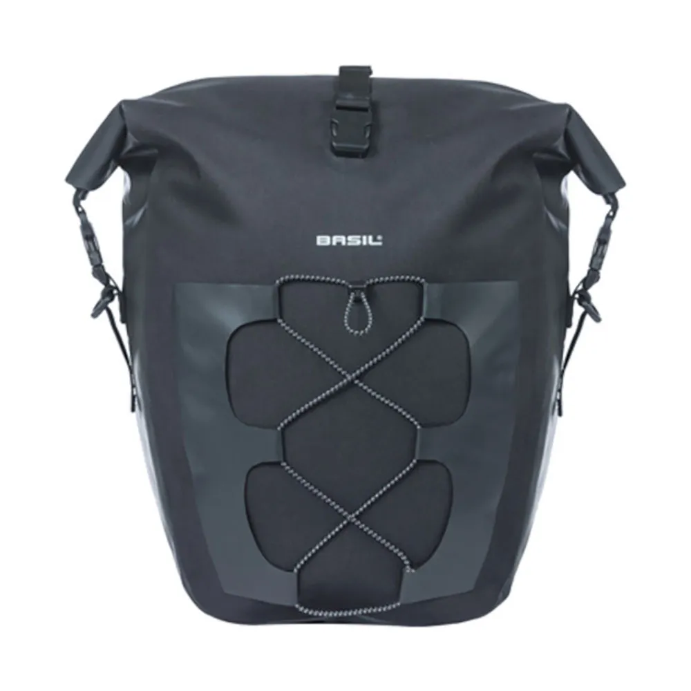 Basil Navigator Waterproof Mik Fahrradtasche 22l, Black, One Size Basil Navigator Waterproof Mik Fahrradtasche 22l, Black, One Size