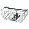 Basil Portland Mik Hinterer Korb 25l, Silver, One Size