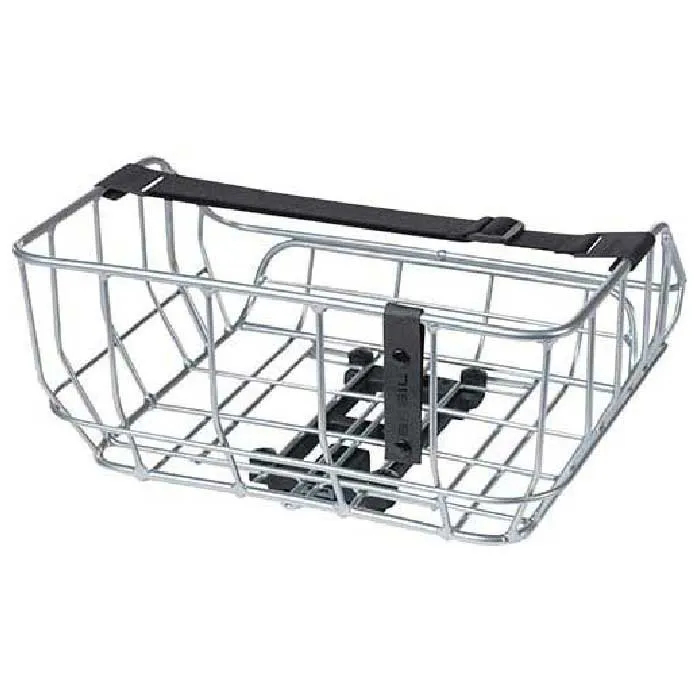 Basil Portland Mik Hinterer Korb 25l, Silver, One Size Basil Portland Mik Hinterer Korb 25l, Silver, One Size