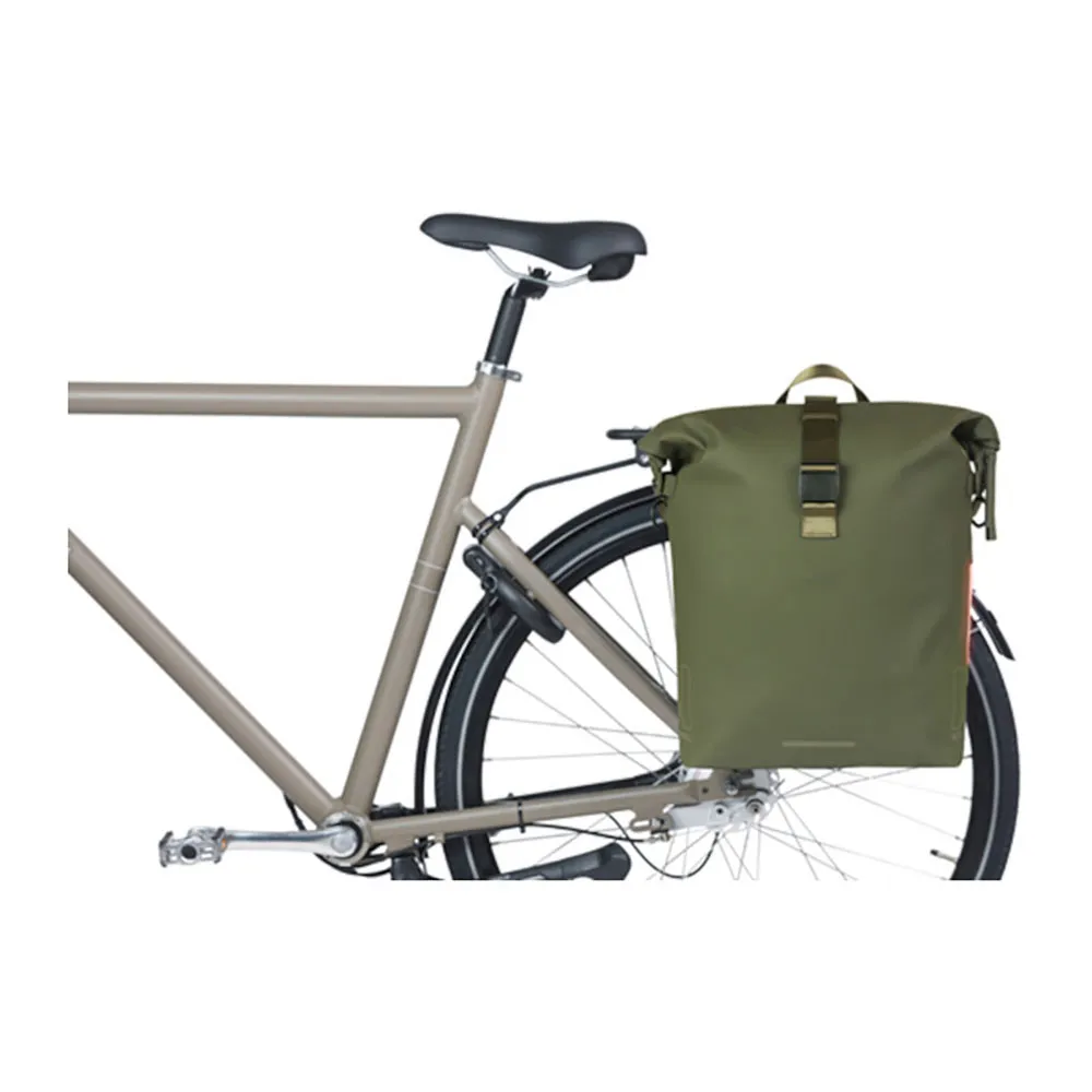 Basil Soho Mik Fahrradtasche 17l, Green, One Size
