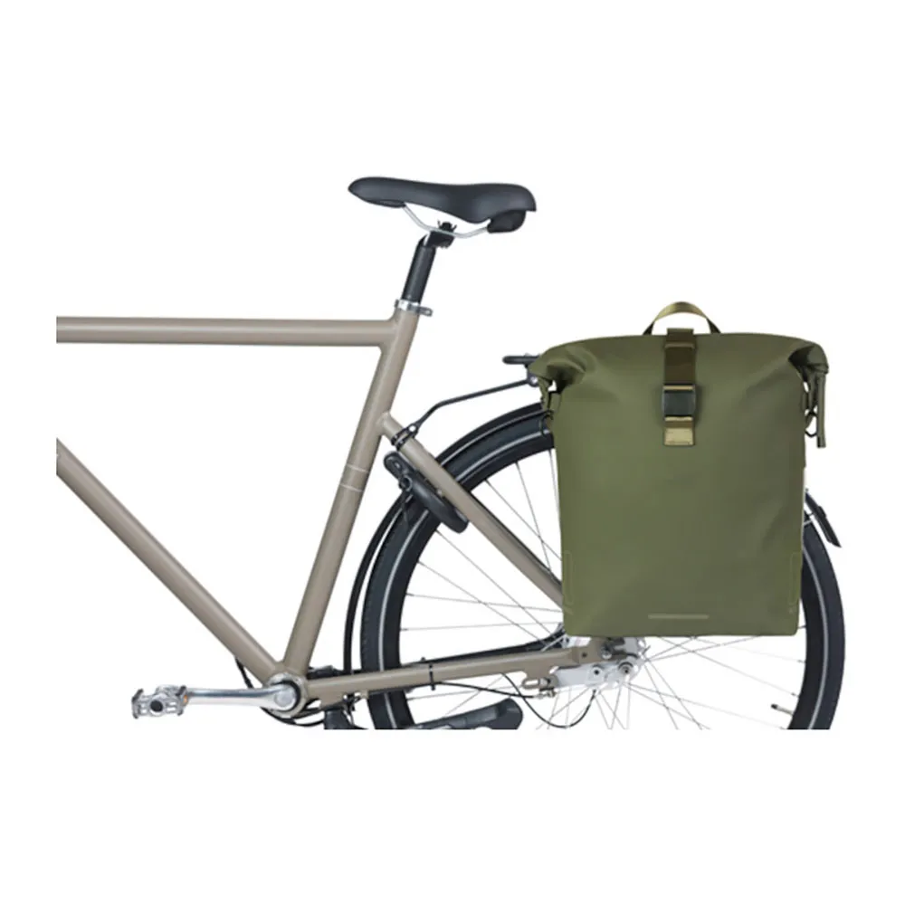 Basil Soho Mik Fahrradtasche 17l, Green, One Size