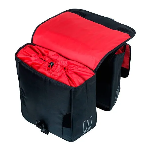 Basil Sport Design-double Fahrradtaschen, Black, One Size Basil Sport Design-double Fahrradtaschen, Black, One Size