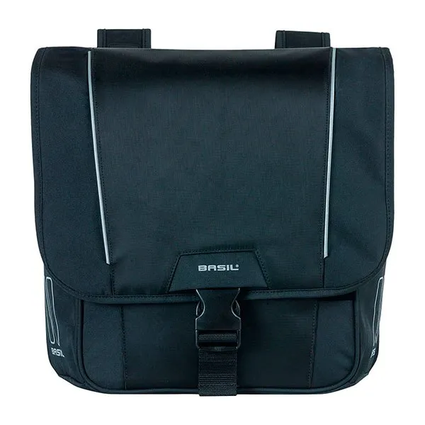 Basil Sport Design-double Fahrradtaschen, Black, One Size Basil Sport Design-double Fahrradtaschen, Black, One Size
