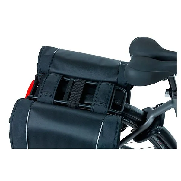 Basil Sport Design-double Fahrradtaschen, Black, One Size Basil Sport Design-double Fahrradtaschen, Black, One Size