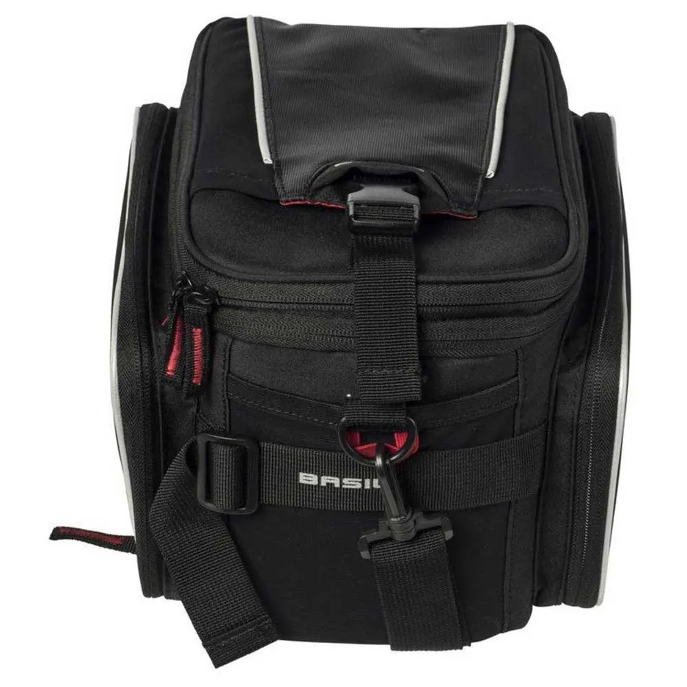 Basil Sport Design Mik Gepäckträgertasche 7-15l, Black, One Size