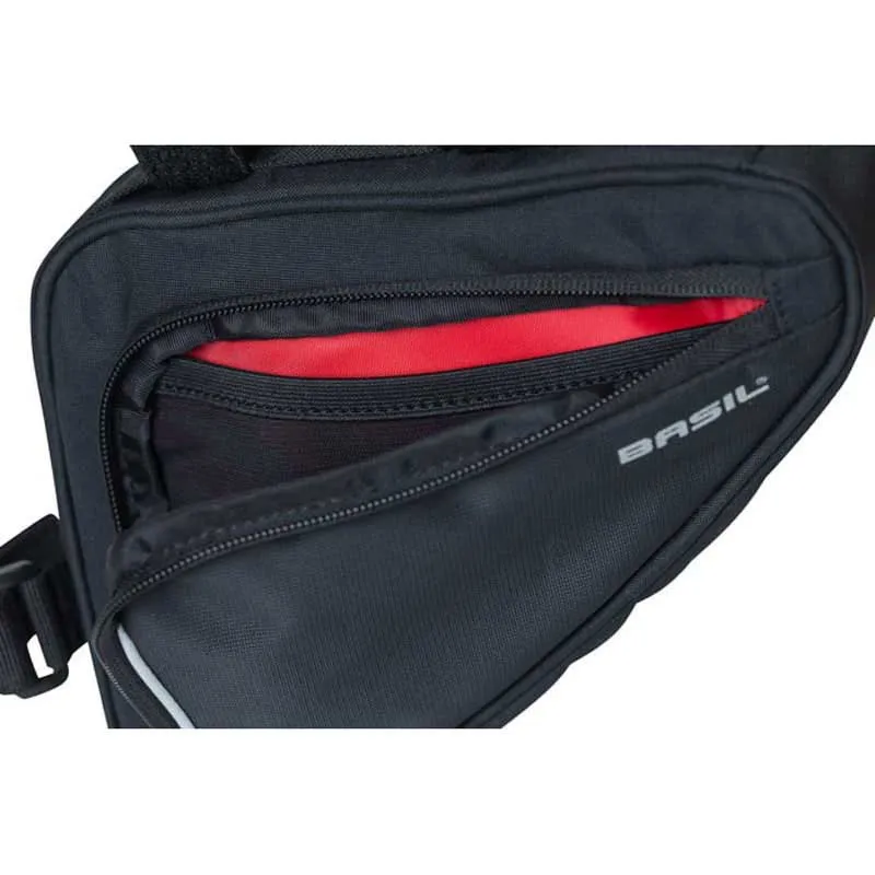 Basil Sport Design Triangel M Rahmentasche 1l, Schwarz, One Size Basil Sport Design Triangel M Rahmentasche 1l, Schwarz, One Size