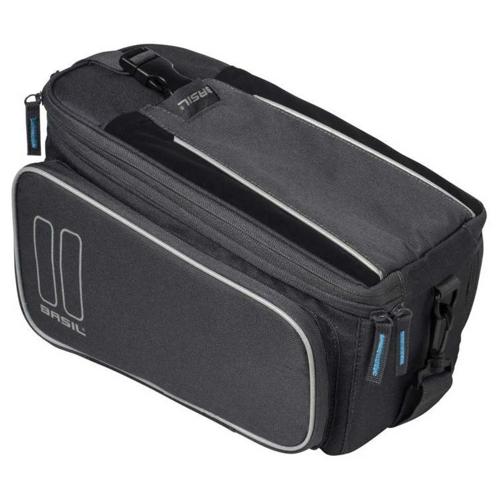 Basil Sport Design Trunkbag Mik Gepäckträgertasche 7-15l, Grey, One Size Basil Sport Design Trunkbag Mik Gepäckträgertasche 7-15l, Grey, One Size