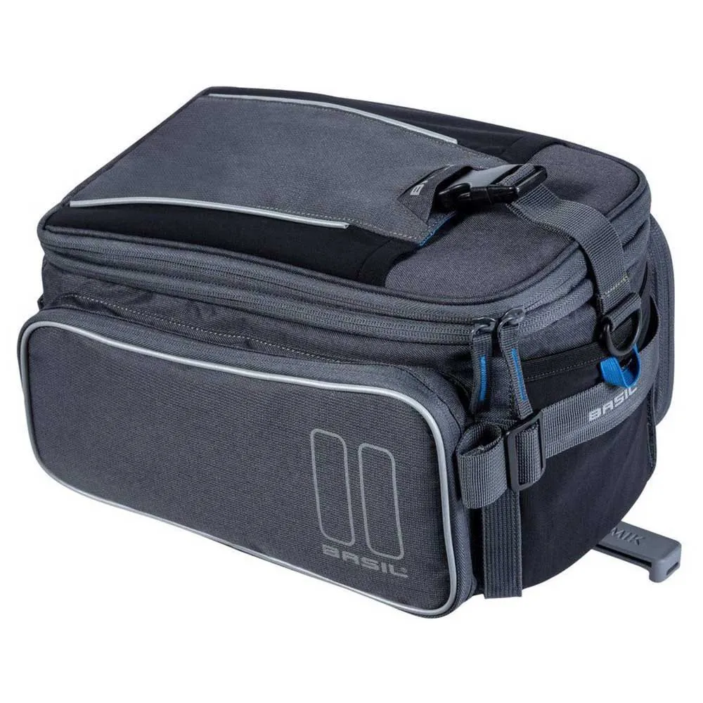 Basil Sport Design Trunkbag Mik Gepäckträgertasche 7-15l, Grey, One Size Basil Sport Design Trunkbag Mik Gepäckträgertasche 7-15l, Grey, One Size