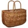 Basil Swing Frontkorb, Brown, One Size