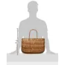 Basil Swing Frontkorb, Brown, One Size