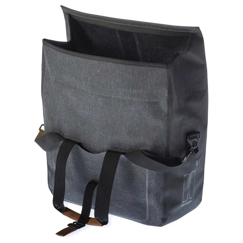 Basil Urban Dry Business Gepäckträgertasche 20l, Dark grey, One Size Basil Urban Dry Business Gepäckträgertasche 20l, Dark grey, One Size