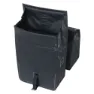 Basil Urban Dry Double Fahrradtaschen 50l, Matte black, One Size