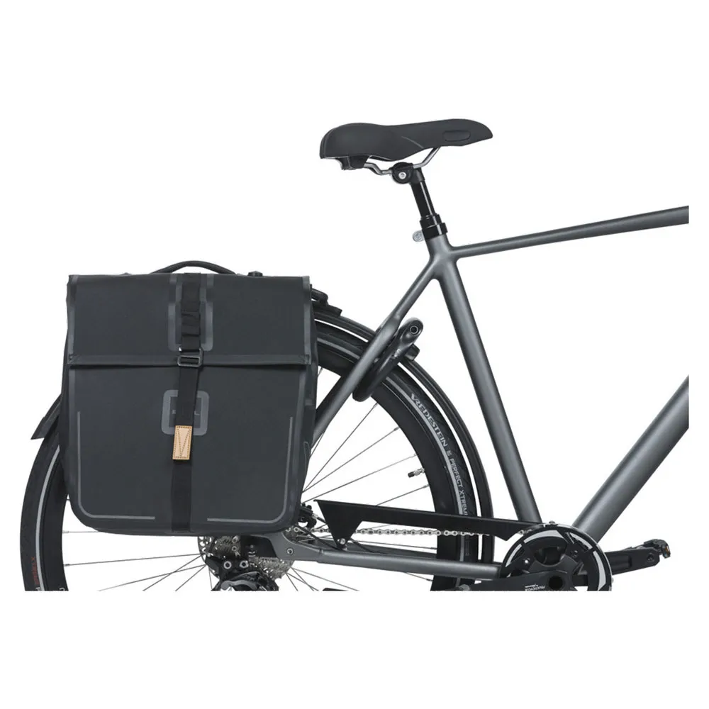 Basil Urban Dry Mik Fahrradtaschen 50l, Matte black, One Size Basil Urban Dry Mik Fahrradtaschen 50l, Matte black, One Size