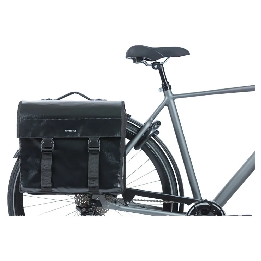 Basil Urban Road Mik Fahrradtaschen 53l, Black, One Size Basil Urban Road Mik Fahrradtaschen 53l, Black, One Size
