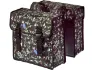 Basil Wanderlust Fahrradtasche, Black / flowers, One Size